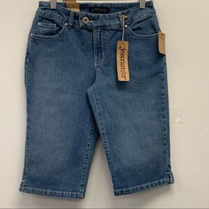 Jeanstar Jemma Denim Bermuda Shorts Medium Wash, Size 4